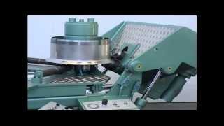 ROUNDO Flanging machine  SF2 With Punching Unit [upl. by Klotz]