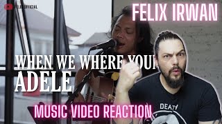 Felix Irwan  When We Were Young Adele Cover  First Time Reaction 4K [upl. by Mollie356]