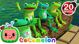 Five Little Speckled Frogs 20 MINS LOOP CoComelon [upl. by Darci]