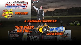 Millstream Speedway ReOpening Preview amp Brennan Sherman On First Win [upl. by Keithley]