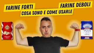 Farine Forti vs Farine Deboli  Cosa Sono e Come Usarle In Base al Glutine  Pizza Digeribile [upl. by Eneli]