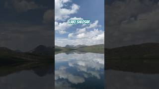 Lake Sheosar in Deosai National Park Pakistan 🇵🇰 lakesheosar pakistan nature reflection [upl. by Bivins]