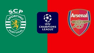 Sporting Lisbona  Arsenal UEFA ChampionsLeague 2425 [upl. by Ninetta9]