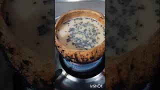 Coconut shell tea recipe youtube shorts shorts feed tea viral video [upl. by Irwin]