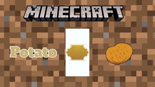 Minecraft Potato Banner Design  Its Banner Time [upl. by Margherita469]