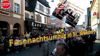 Faschingsumzug 2017 in St Wendel I Fastnachtsumzug [upl. by Obellia]