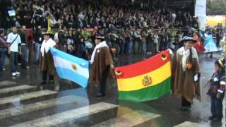 Bicentenario Argentino Desfile de las Colectividades  Bolivia Completo [upl. by Ellersick]