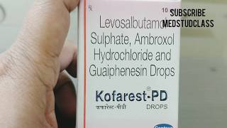 Medicine review Kofarest PD drops uses side effects complications [upl. by Norrad276]