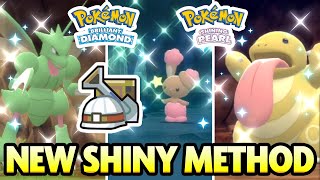 The NEW SHINY METHOD How to Get SHINY POKEMON in the UNDERGROUND in Pokemon BDSP [upl. by Burnley]