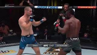 Sean Strickland vs Uriah Hall [upl. by Nellek]