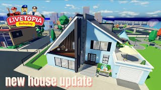 LIVETOPIA NEW HOUSE UPDATE  UPDATE 172  Livetopia Roleplay Roblox [upl. by O'Hara678]