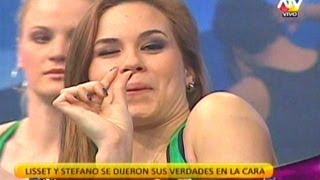 COMBATE Lisset y Stefano se dijeron de todo Opiniones de los combatientes 270813 [upl. by Eph]