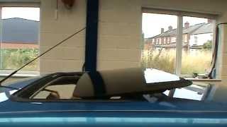 WEBASTO HOLLANDIA 300 CLASSIC LARGE MANUAL SPOILER SUNROOF [upl. by Animrac]