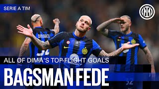 BAGSMAN FEDE 💥  All of Dimas Top Flight goals ⚽⚫🔵 [upl. by Elleina]