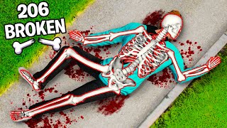 If I Break 1 Bone The Video Ends GTA 5 Mods [upl. by Handal]