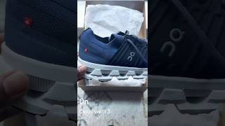 Unboxing On Cloudswift 3 Midnight denim color sneakers on clouds dubai shoes swiss blue [upl. by Eniamsaj]