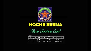 NOCHE BUENA by Felipe de Leon  SHEET MUSIC by Eben [upl. by Hadnama]