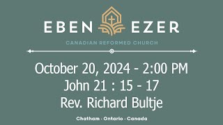 Ebenezer Canadian Reformed Church Stream [upl. by Bright]