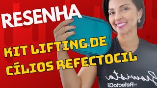 Kit Lash Lifting Refectocil resenha completa [upl. by Enylorac726]