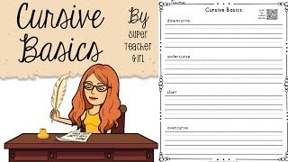 Cursive Writing for Beginners Cursive Basics [upl. by Eadrahc]