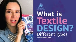 What is textile design Different types of fabric design and surface pattern design [upl. by Bryce]