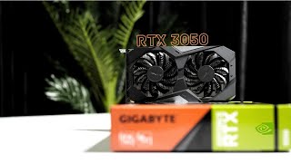 GIGABYTE RTX 3050 Unboxing amp Gameplay ASMR [upl. by Ardle]