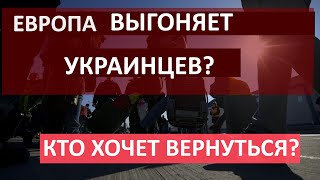 Украинцев ХОТЯТ ВЫГНАТЬ ИЗ ЕВРОПЫ Кто из беженцев хочет вернуться [upl. by Shelburne]