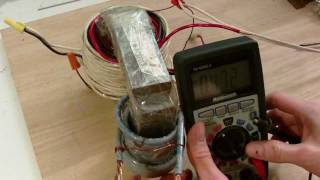 Homemade Transformer built from motor [upl. by Vastha801]