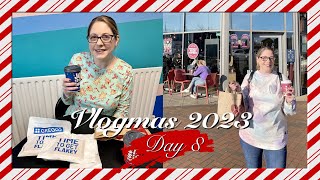 FESTIVE MENU TRY  MCDONALD’S GREGGS amp COSTA  VLOGMAS DAY 8  2023 [upl. by Nospmoht]