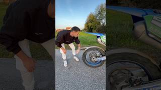 How to make supermoto of motocross 🧐😅 tutorial [upl. by Fleeta]