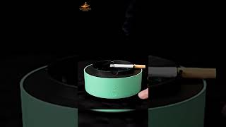 Smart 2in1 SelfExtinguishing Ashtray with Air Purifier  Ashtray for Home Car and Office [upl. by Zippel]