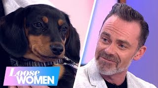 Daniel Brocklebank Talks Corrie and Rescuing His Dog Colin  Loose Women [upl. by Htidirrem]