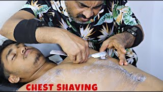 Chest Shaving amp Hair Removal  Razor Shaving 3d Sounds  Armpit Shaving  ASMR [upl. by Jestude]