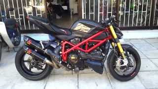 Ducati Streetfighter 1098 S  Akrapovic  OZ Piega  Full Carbon [upl. by Scotty]