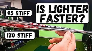 Are LIGHTER Iron Shafts Faster [upl. by Tresa]