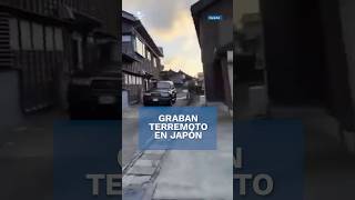 Terremoto en Japón deja impresionantes imágenes shorts [upl. by Blinni328]