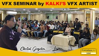 Biggest Seminar on VFX by Chetal Gazdar  Kalkis VFX Artist 👍FrameboxxSurat [upl. by Etom]