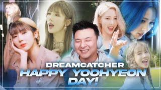 HAPPY belated YOOTONY DAY  Reaction to Dreamcatcher Yoohyeon quotForquot Covers and more [upl. by Anneis457]