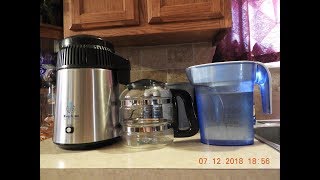 5 Stage Water Filter VS Distilled Water Using Mega Home Distiller What doesnt get filtered [upl. by Peter237]