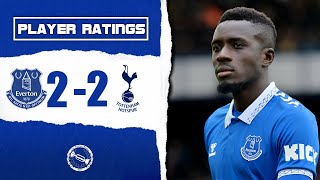 GUEYE WAS THE BEST PLAYER ON THE PITCH  Everton 22 Tottenham  Player Ratings [upl. by Stratton823]