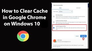 DELETE Browser Cache on Windows in SECONDS I Clear the cache Chrome I delete Chrome browser cookies [upl. by Hctim]