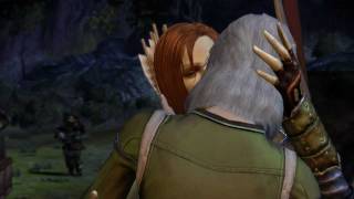 Dragon Age Origins Leliana Romance part 28 Inviting Leliana to Wardens tent [upl. by Aihsitan87]