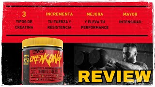 CreaKong de MUTANT Review  Una mezcla de creatinas diferente [upl. by Ivan]