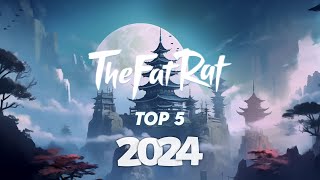 Top 5 songs of TheFatRat  Best Of TheFatRat 2024  TheFatRat Mix [upl. by Ahsuas577]