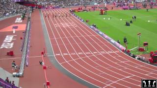 Mens 100m Semi Finals Heat 1 GATLIN Justin  London Olympics 2012 [upl. by Neve]