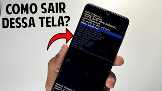 Como sair da tela ANDROID RECOVERY de qualquer celular Samsung [upl. by Airam]