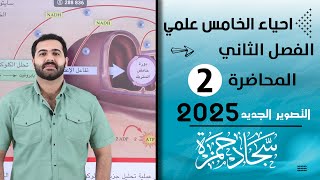 احياء الخامس علمي 2025 الفصل الثاني  المحاضرة 2  التنفس الخلوي [upl. by Garold]