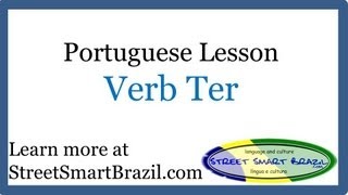 Portuguese Lesson Verbo Ter Present Tense amp Pronunciation Tips [upl. by Engelbert]