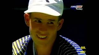 Pete Sampras v Dominik Hrbaty Australian Open 1997 [upl. by Granoff]