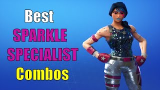 25 Best SPARKLE SPECIALIST Skin Combos Fortnite Battle Royale [upl. by Nawat]